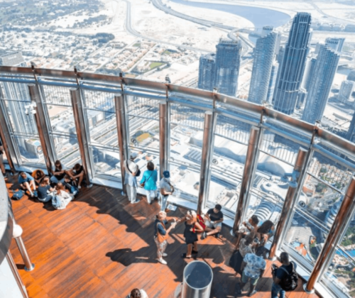 Burj Khalifa: Floors 124 and 125