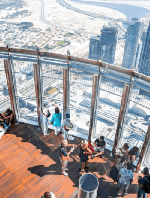 Burj Khalifa: Floors 124 and 125